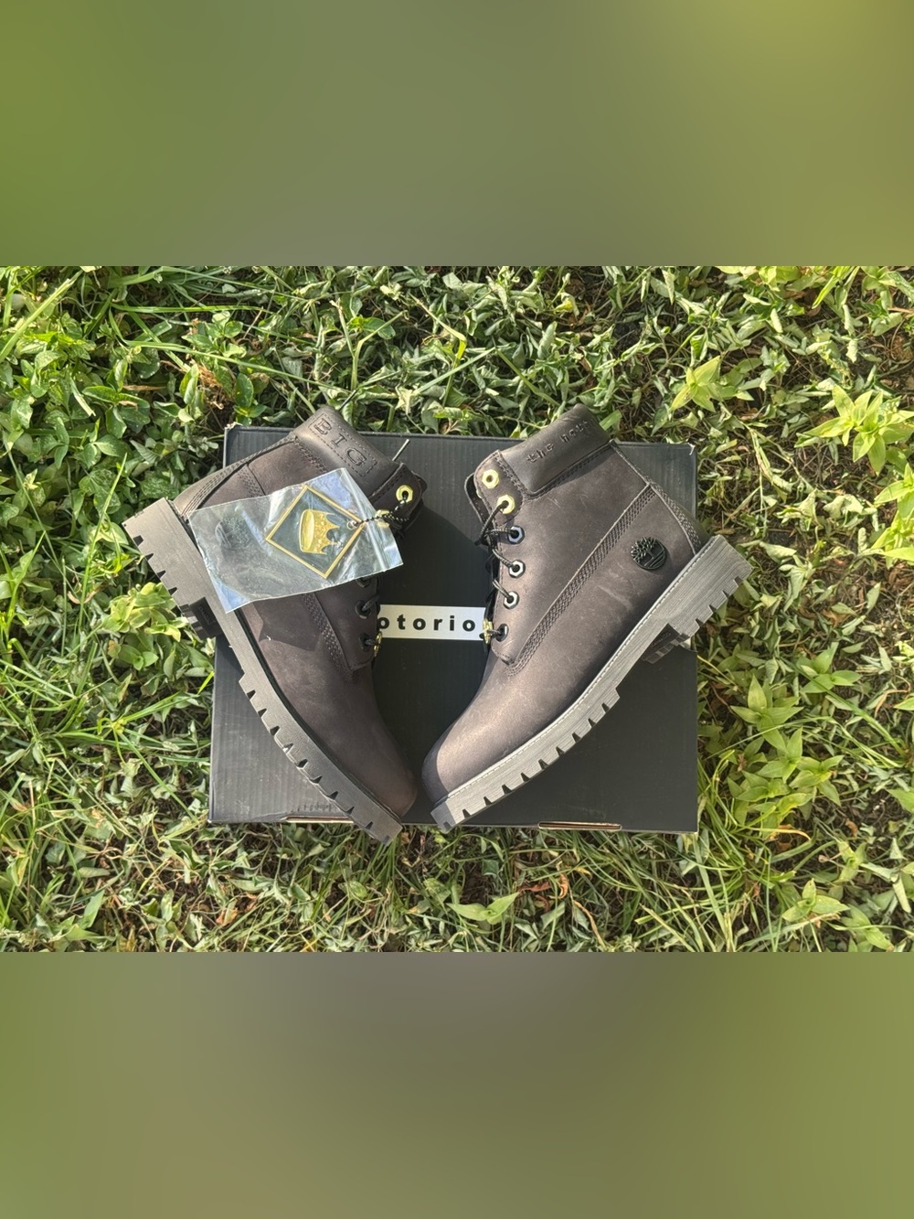 Timberland Notorious B.I.G 30th Anniversary Boots 4.5M 6.5 W Limited edition New